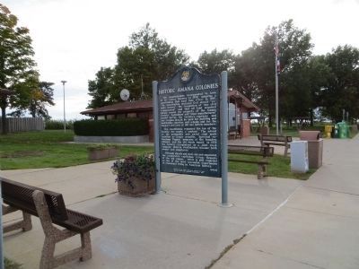 Historic Amana Colonies Marker image. Click for full size.