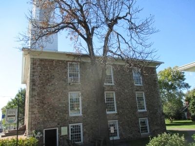 Cobblestone Museum First Universalist Church - East Side. Click for full size. Cobblestone Museum First Universalist Church - East Side image. Click for full size.