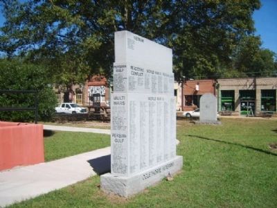 Oglethorpe County Veterans Monument Marker. Click for full size. Oglethorpe County Veterans Monument Marker image. Click for full size.