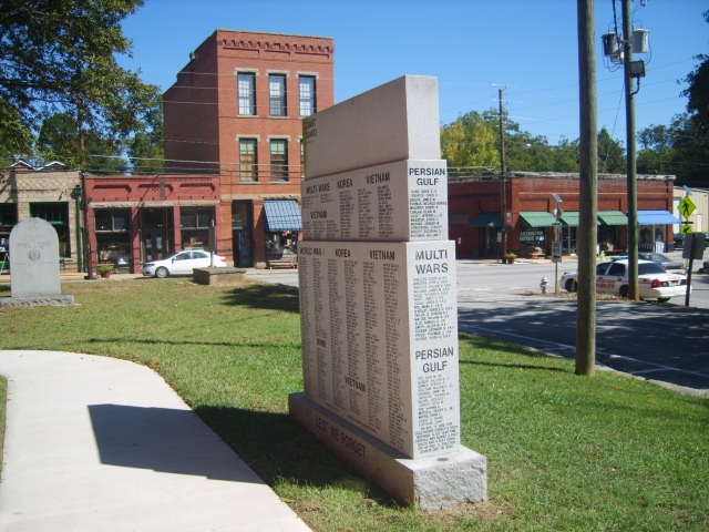 Oglethorpe County Veterans Monument Marker