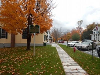 Wideview of The Revolutionary War Marker. Click for full size. Wideview of The Revolutionary War Marker image. Click for full size.