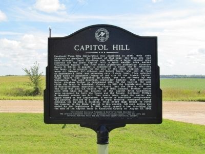 Capitol Hill Marker image. Click for full size.