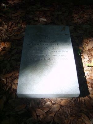 William Crawford Dudley Tombstone image. Click for full size.