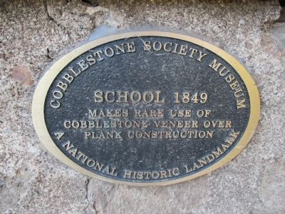 Gaines District No.5 1849 School House Plaque image. Click for full size.