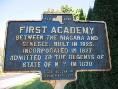First Academy Marker image. Click for full size.