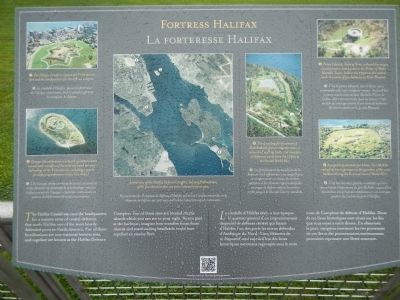 Fortress Halifax / La forteresse Halifax Marker image. Click for full size.