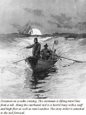 Fishing from dories image. Click for full size.