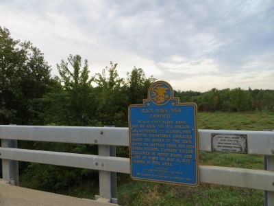 Black Hawk War Campsite Marker. Click for full size. Black Hawk War Campsite Marker image. Click for full size.