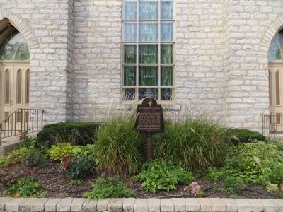 First Christian Church Marker image. Click for full size.