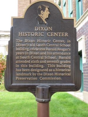 Dixon Historic Center Marker. Click for full size. Dixon Historic Center Marker image. Click for full size.