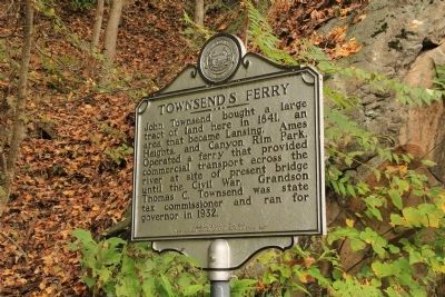 Townsend's Ferry 2007 Marker. Click for full size. Townsend's Ferry 2007 Marker image. Click for full size.
