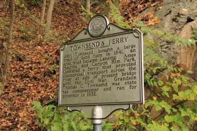 Townsend's Ferry Marker image. Click for full size.