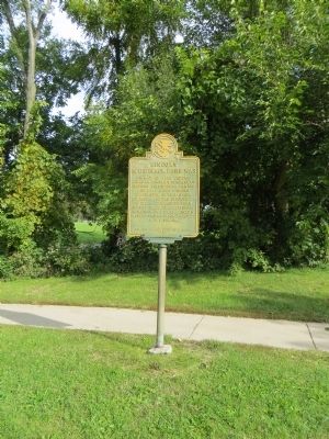 Lincoln in the Black Hawk War Marker. Click for full size. Lincoln in the Black Hawk War Marker image. Click for full size.