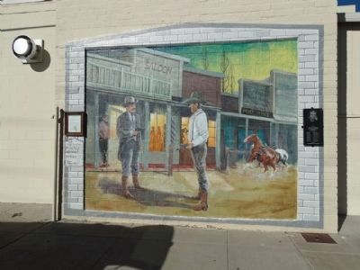 "Dangerous Arrest" Mural image. Click for full size.
