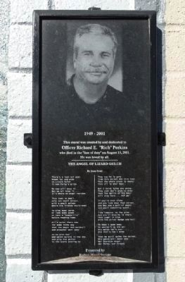 Officer Richard E. Perkins Memorial image. Click for full size.