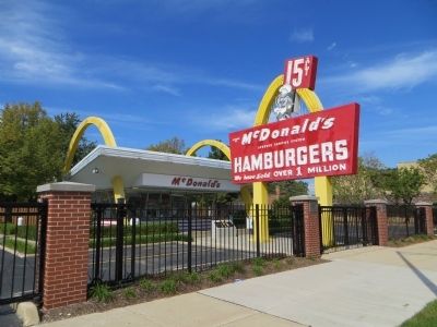 First McDonald's Franchise museum image. Click for full size.