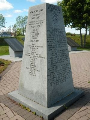 Monument to the Foreign Protestants from the Principality of Montbliard image. Click for full size.