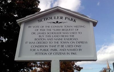 Schouler Park Marker image. Click for full size.