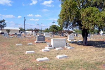 Abilene Municipal Cemetery image. Click for full size.