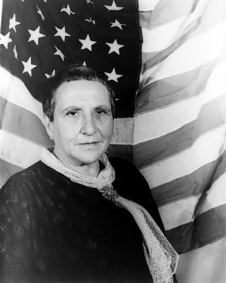 Gertrude Stein image. Click for full size.