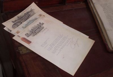 1917 Letter About Missing Shipment Of Whiskey. image. Click for full size.