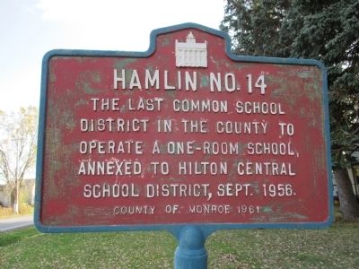 Hamlin No. 14 Marker image. Click for full size.