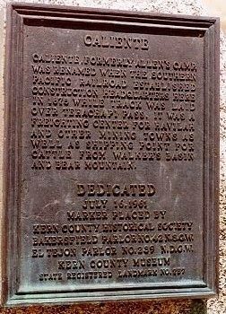 Calentia Marker. Click for full size. Calentia Marker image. Click for full size.