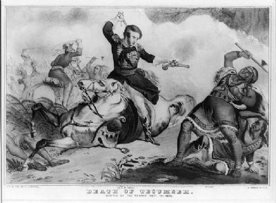 The Death of Tecumseh image. Click for full size.