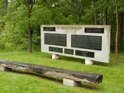 Battle of Longwoods Marker. Click for full size. Battle of Longwoods Marker image. Click for full size.