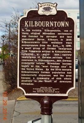 Kilbourntown Marker image. Click for full size.