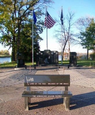 Morrison County Veterans Memorial image. Click for full size.