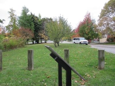 Frederick Law Olmsted Marker - Southward. Click for full size. Frederick Law Olmsted Marker - Southward image. Click for full size.