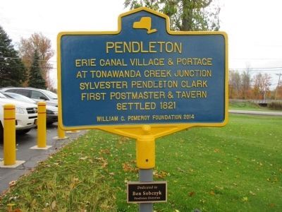 Pendleton Marker image. Click for full size.