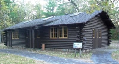 Shelter Building and WPA Water Tower & Shelter Building Marker image. Click for full size.