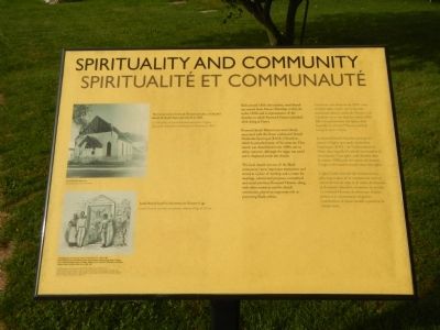 Spirituality and Community Marker image. Click for full size.