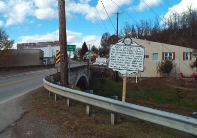 Gen. Lightburn Marker. Click for full size. Gen. Lightburn Marker image. Click for full size.