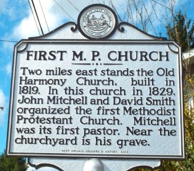 First M.P. Church Marker image. Click for full size.