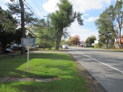 Hartland Corners Marker - Westward. Click for full size. Hartland Corners Marker - Westward image. Click for full size.