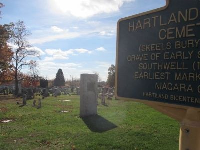 Hartland Central Cemetery Marker image. Click for full size.