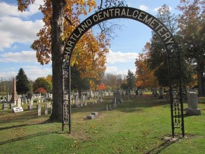 Hartland Central Cemetery image. Click for full size.