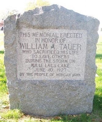 William A. Tauer Marker image. Click for full size.