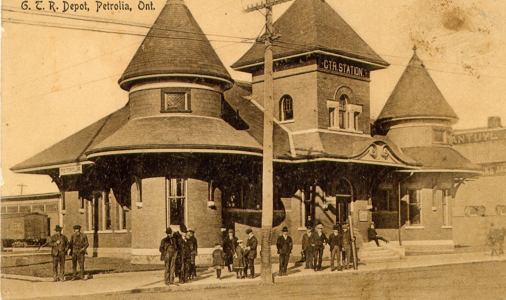 The Grand Trunk Railway Station, today