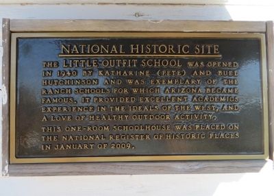 Little Outfit School Marker. Click for full size. Little Outfit School Marker image. Click for full size.