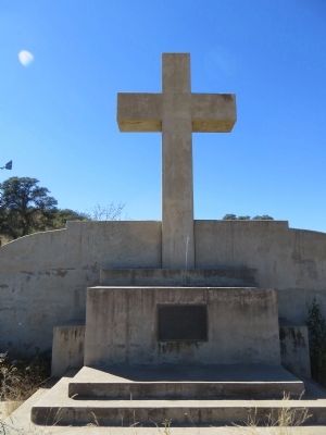 Fray Marcos De Niza Marker. Click for full size. Fray Marcos De Niza Marker image. Click for full size.