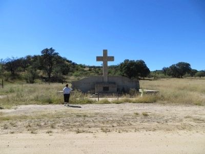 Fray Marcos De Niza Marker. Click for full size. Fray Marcos De Niza Marker image. Click for full size.