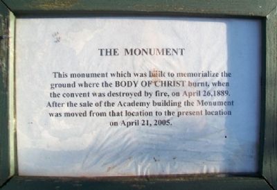The Monument Marker image. Click for full size.