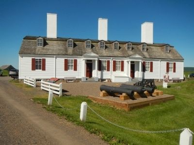 The Officers Quarters Building. Click for full size. The Officers Quarters Building image. Click for full size.