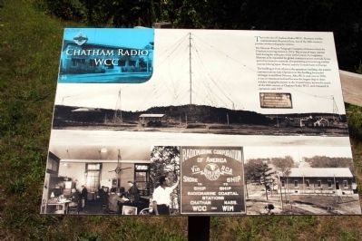 Chatham Radio/WCC Marker image. Click for full size.