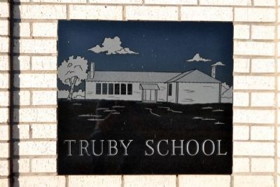 Etching of Truby School on Marker Structure image. Click for full size.