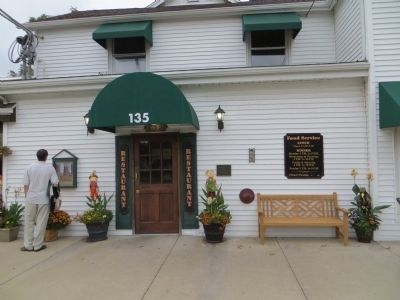 Tavern and Wagon Shop Marker. Click for full size. Tavern and Wagon Shop Marker image. Click for full size.